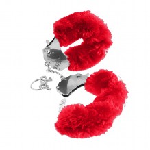 Furry Love Cuffs Red